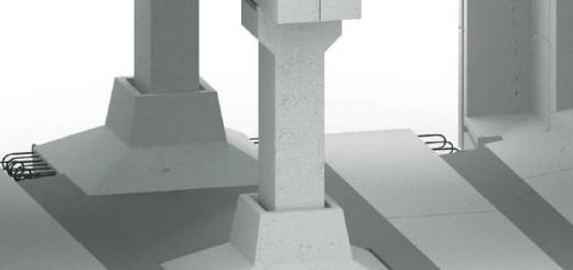 Fundații din beton armat de tip sticlă Cum să turnați corect paharele în fundație