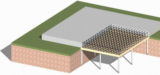 How to make concrete piles for a foundation